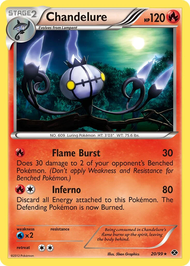 Chandelure 「NXD 20/99」「EN」