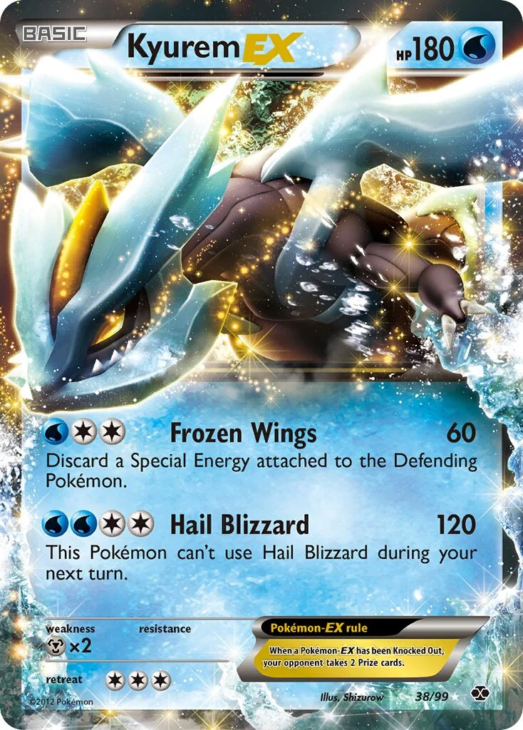 Kyurem-EX 「NXD 38/99」「EN」