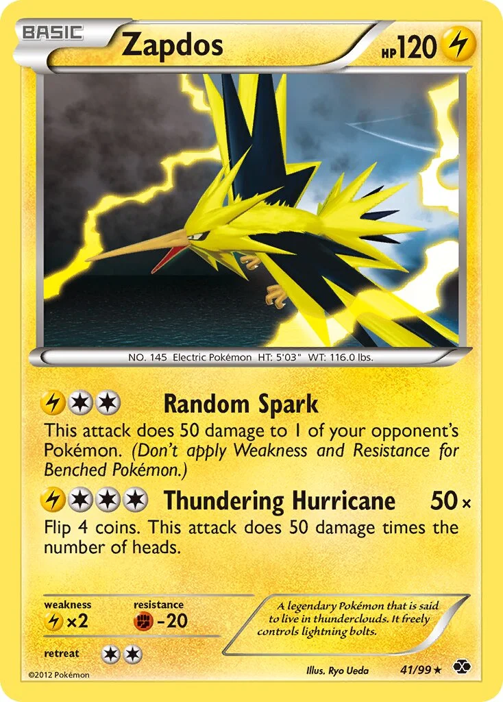 Zapdos 「NXD 41/99」「EN」