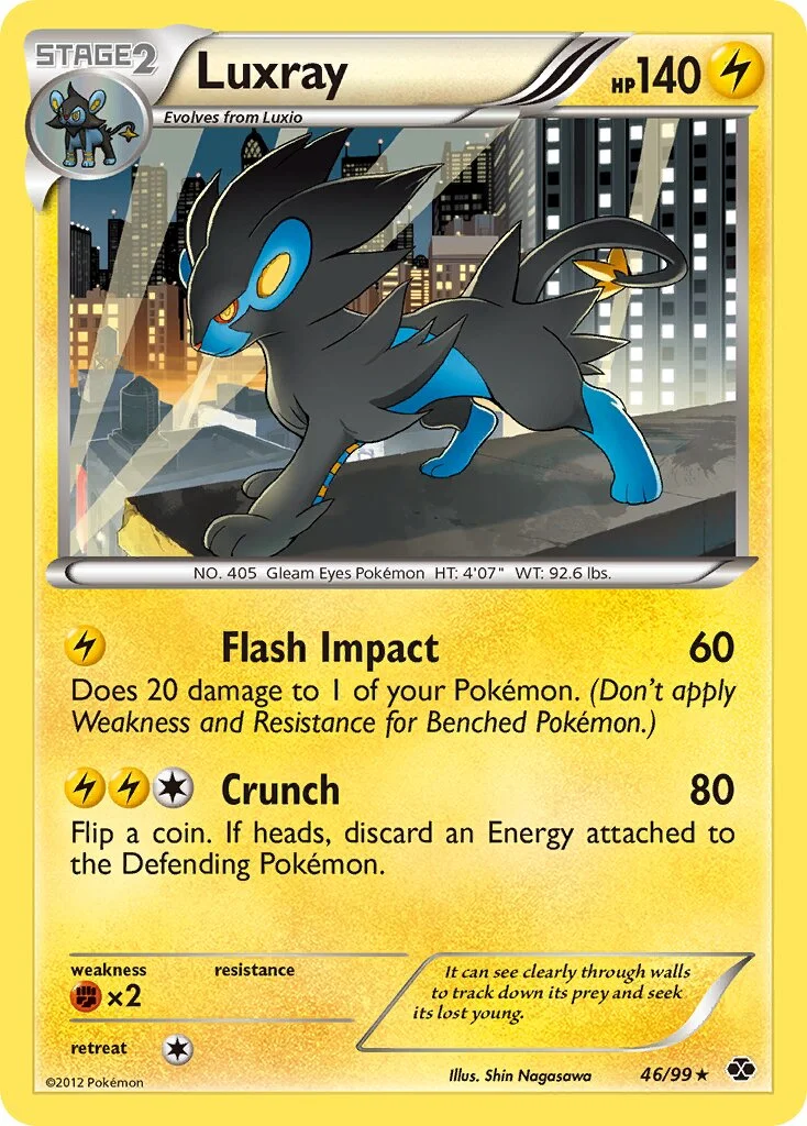 Luxray 「NXD 46/99」「EN」