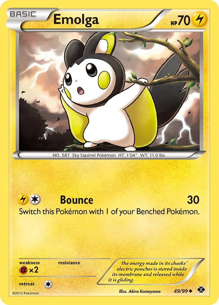 Emolga 「NXD 49/99」「EN」