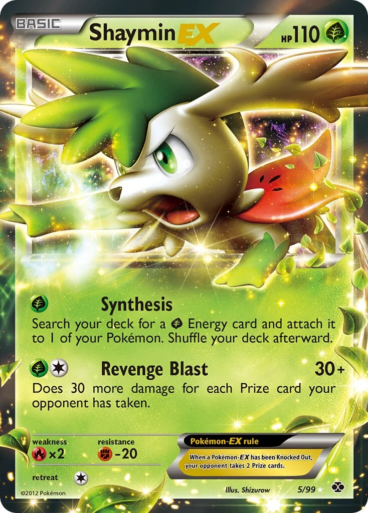 Shaymin-EX 「NXD 5/99」「EN」