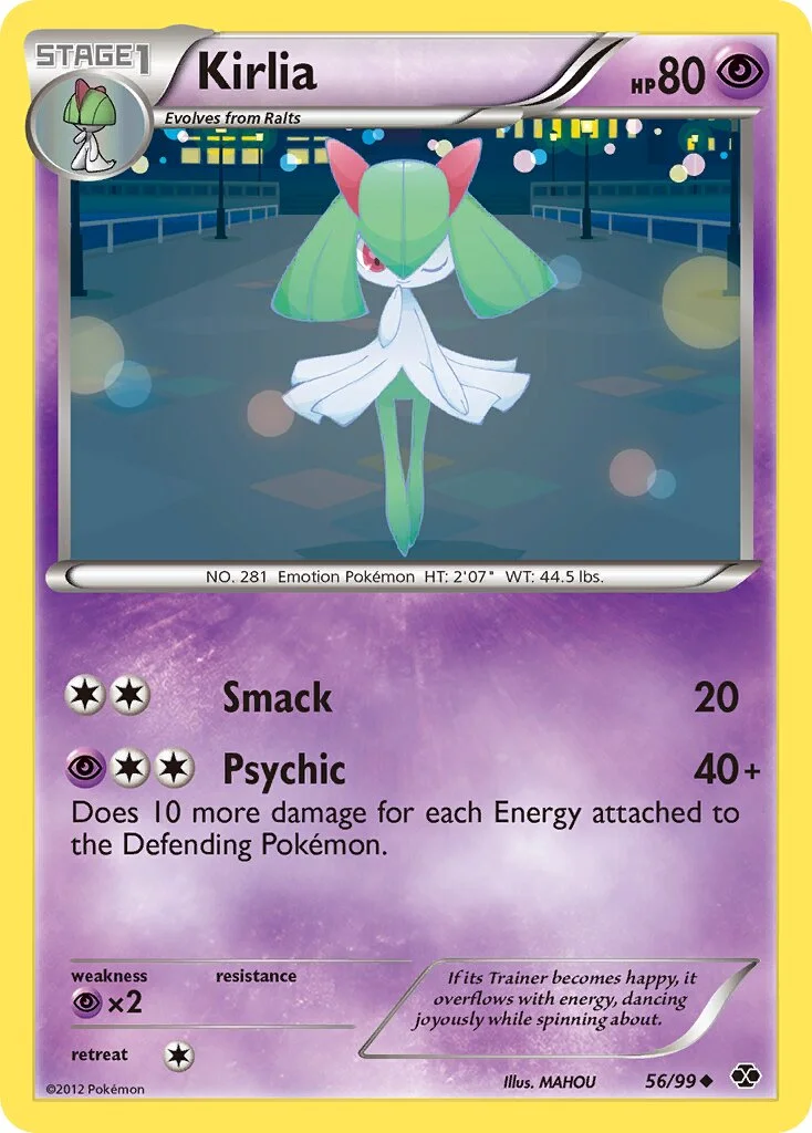 Kirlia 「NXD 56/99」「EN」