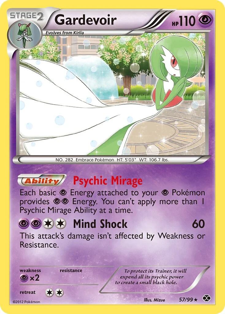 Gardevoir 「NXD 57/99」「EN」