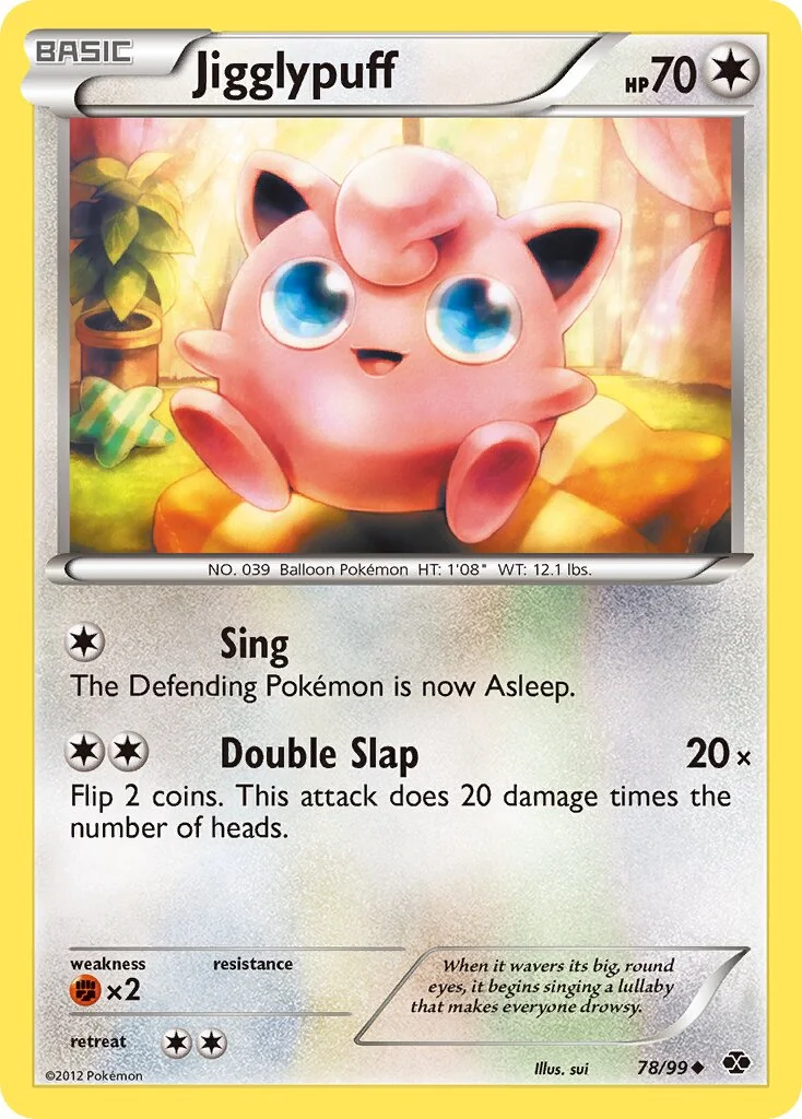 Jigglypuff 「NXD 78/99」「EN」