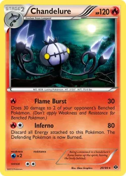 Chandelure #20/99 · Pokémon