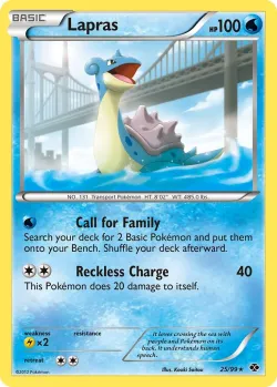 Lapras #25/99 · Pokémon