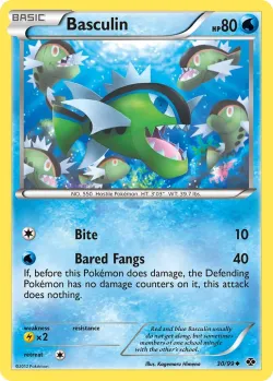 Basculin #30/99 · Pokémon