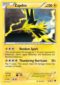 Zapdos #41/99 · Pokémon
