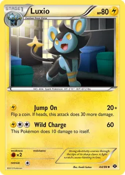 Luxio #44/99 · Pokémon