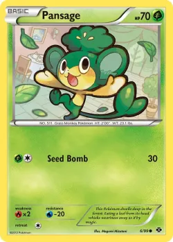 Pansage #6/99 · Pokémon