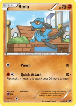 Riolu #63/99 · Pokémon
