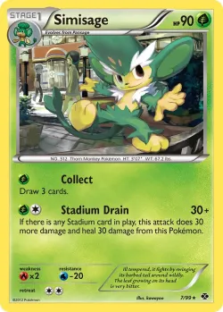 Simisage #7/99 · Pokémon