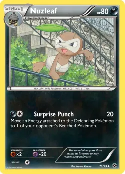 Nuzleaf #71/99 · Pokémon