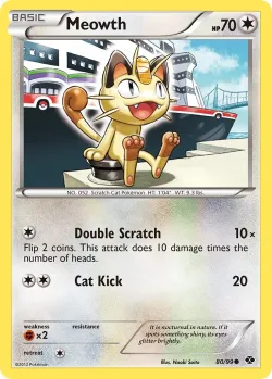 Meowth 「NXD 80/99」「EN」