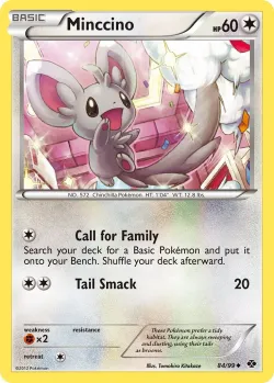 Minccino 「NXD 84/99」「EN」