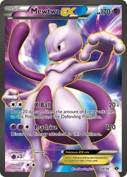 Mewtwo-EX 「NXD 98/99」「EN」