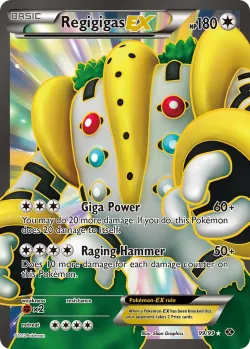 Regigigas-EX 「NXD 99/99」「EN」