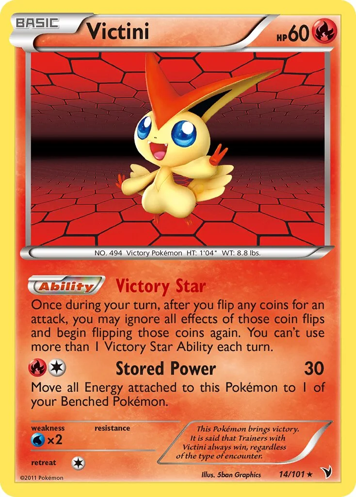 Victini 「NVI 14/101」「EN」