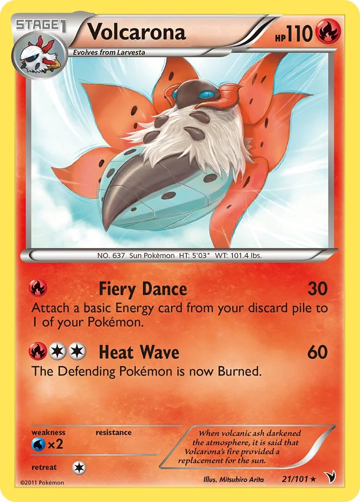 Volcarona 「NVI 21/101」「EN」