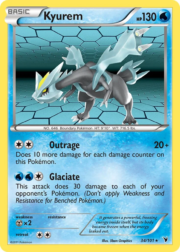 Kyurem 「NVI 34/101」「EN」