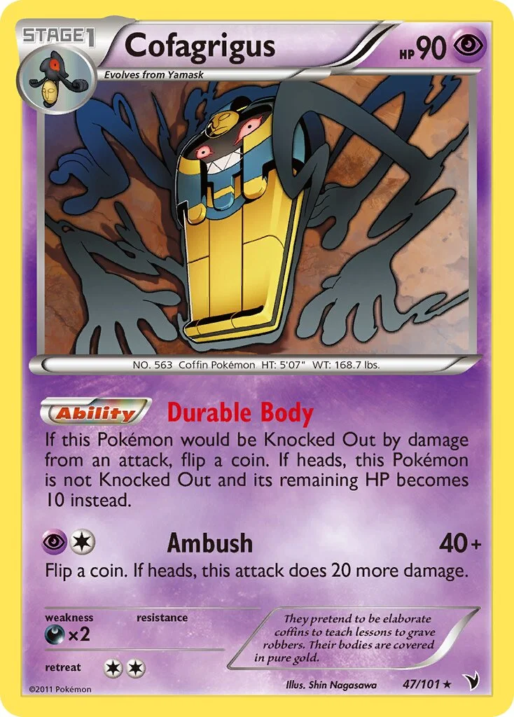 Cofagrigus 「NVI 47/101」「EN」