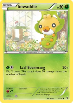 Sewaddle #1/101 · Pokémon