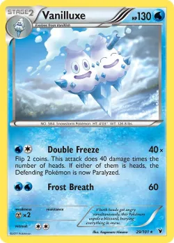 Vanilluxe #29/101 · Pokémon