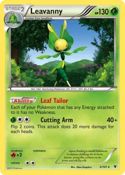 Leavanny #3/101 · Pokémon