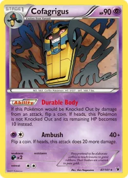 Cofagrigus #47/101 · Pokémon