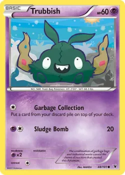 Trubbish #48/101 · Pokémon