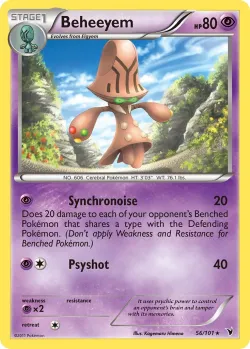 Beheeyem #56/101 · Pokémon