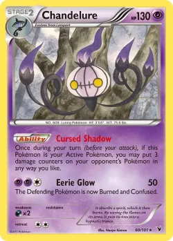 Chandelure #60/101 · Pokémon