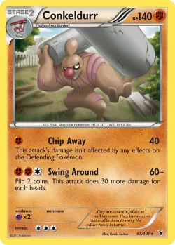 Conkeldurr #65/101 · Pokémon
