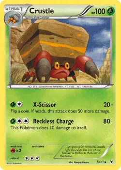 Crustle #7/101 · Pokémon