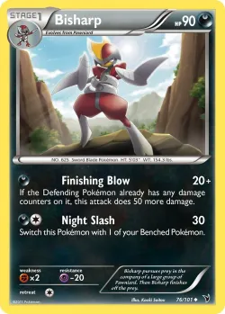 Bisharp #76/101 · Pokémon