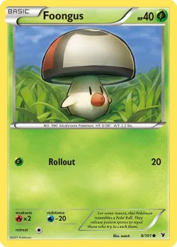 Foongus #9/101 · Pokémon