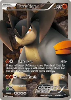 Terrakion 「NVI 99/101」「EN」