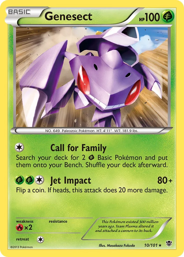 Genesect 「PLB 10/101」「EN」
