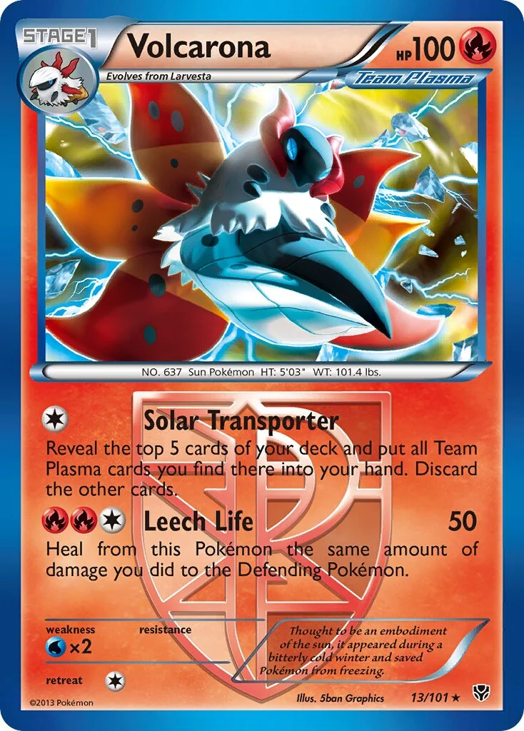 Volcarona 「PLB 13/101」「EN」