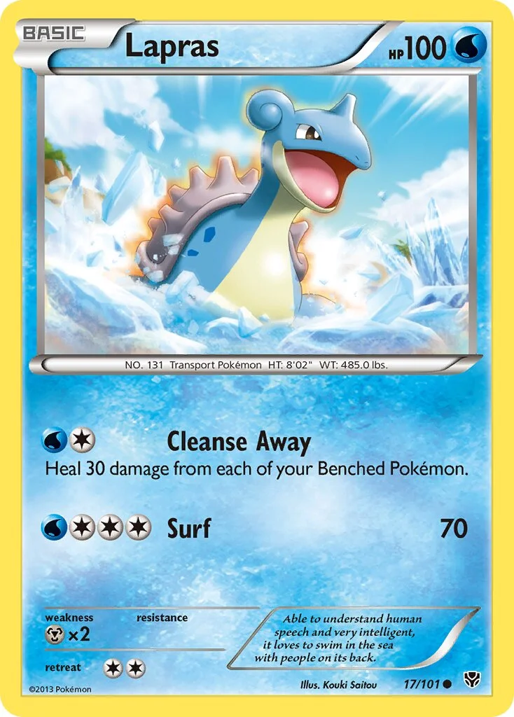 Lapras 「PLB 17/101」「EN」