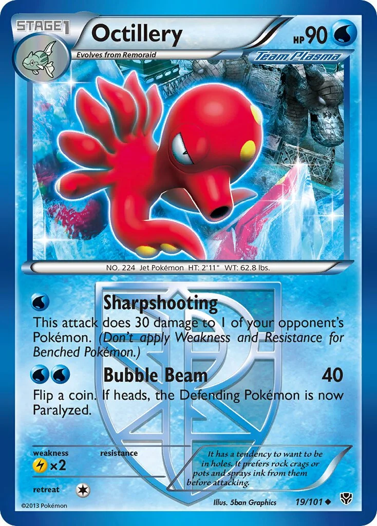 Octillery 「PLB 19/101」「EN」