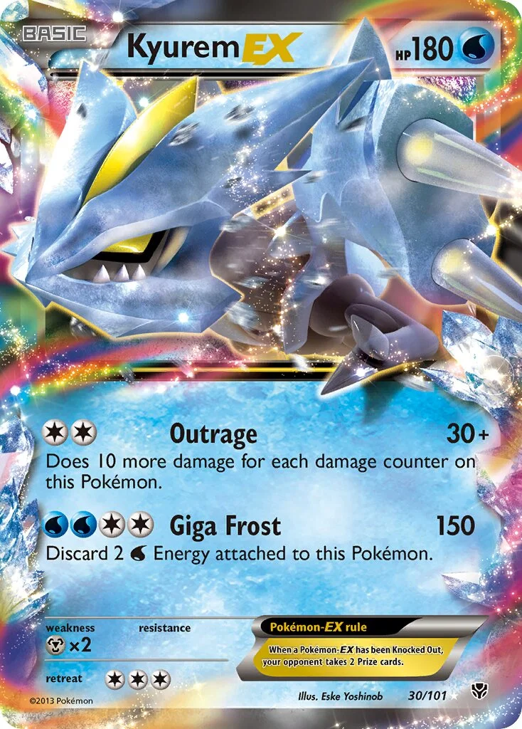 Kyurem-EX 「PLB 30/101」「EN」