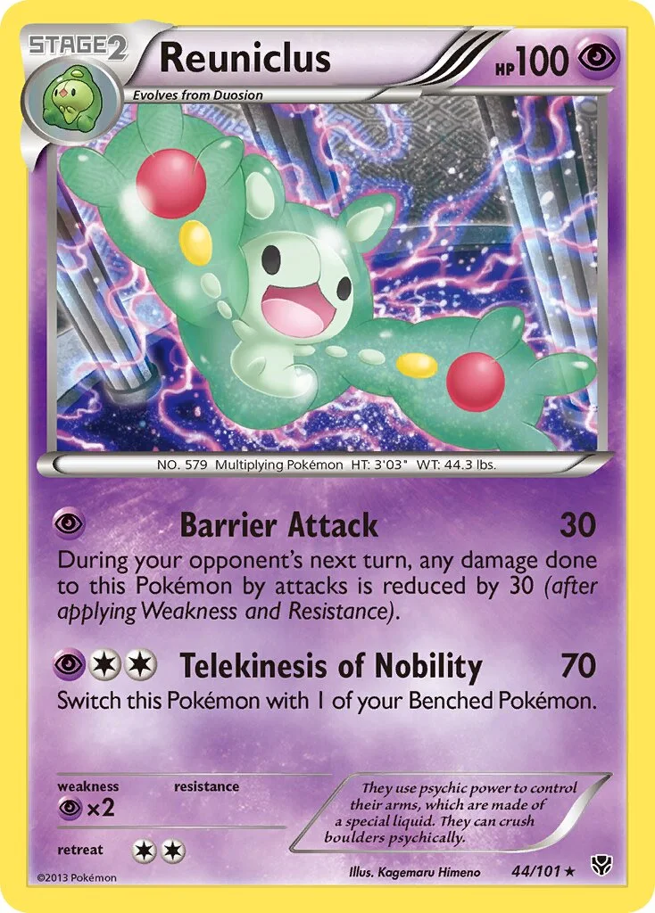 Reuniclus 「PLB 44/101」「EN」
