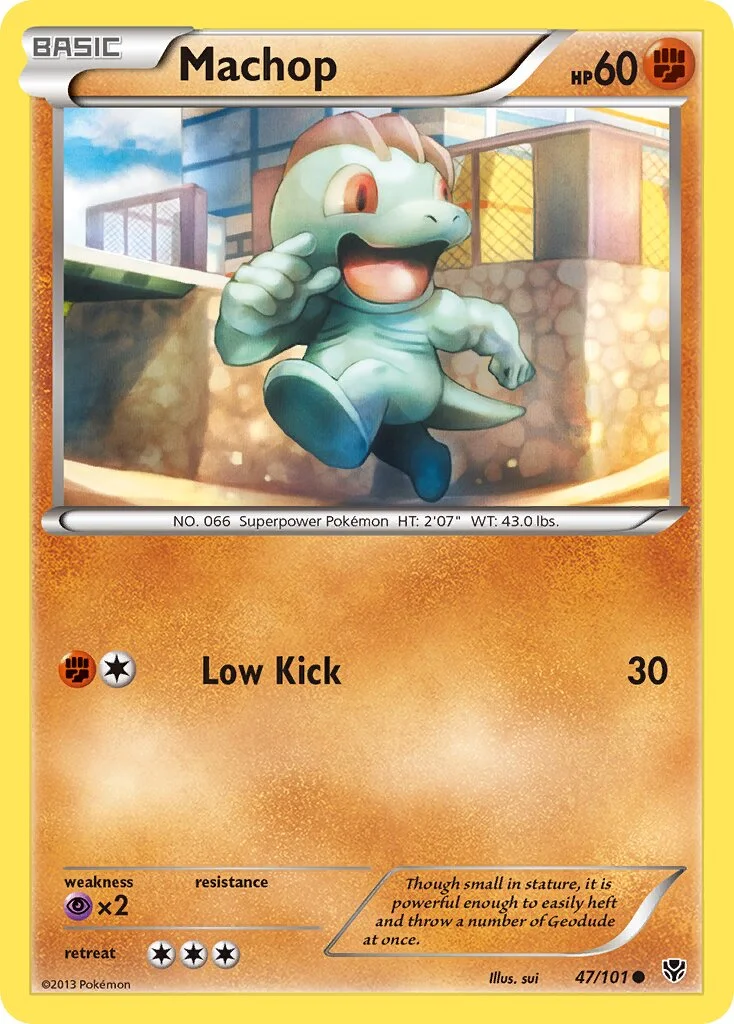 Machop 「PLB 47/101」「EN」