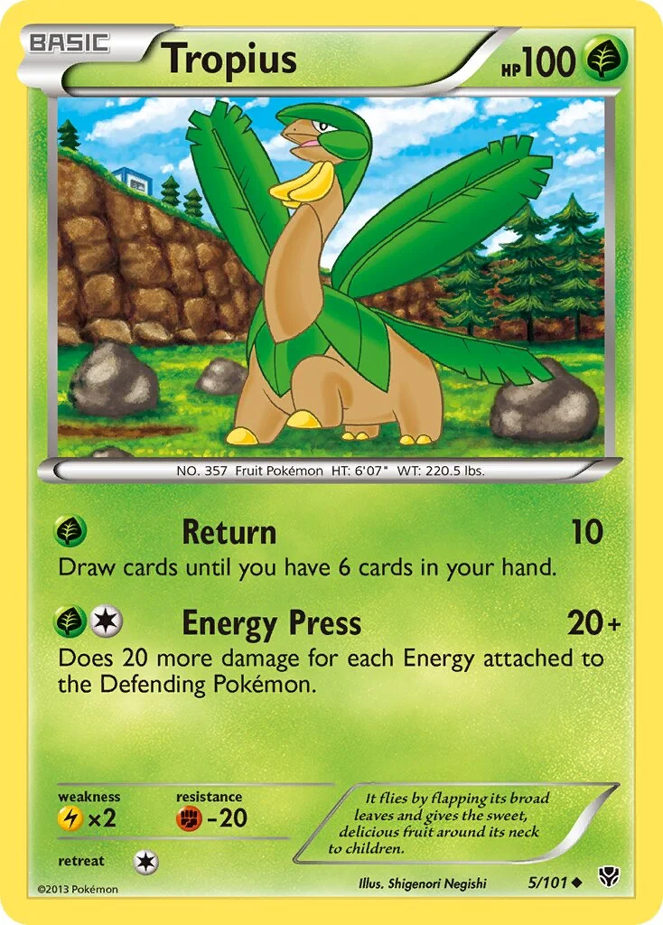 Tropius 「PLB 5/101」「EN」