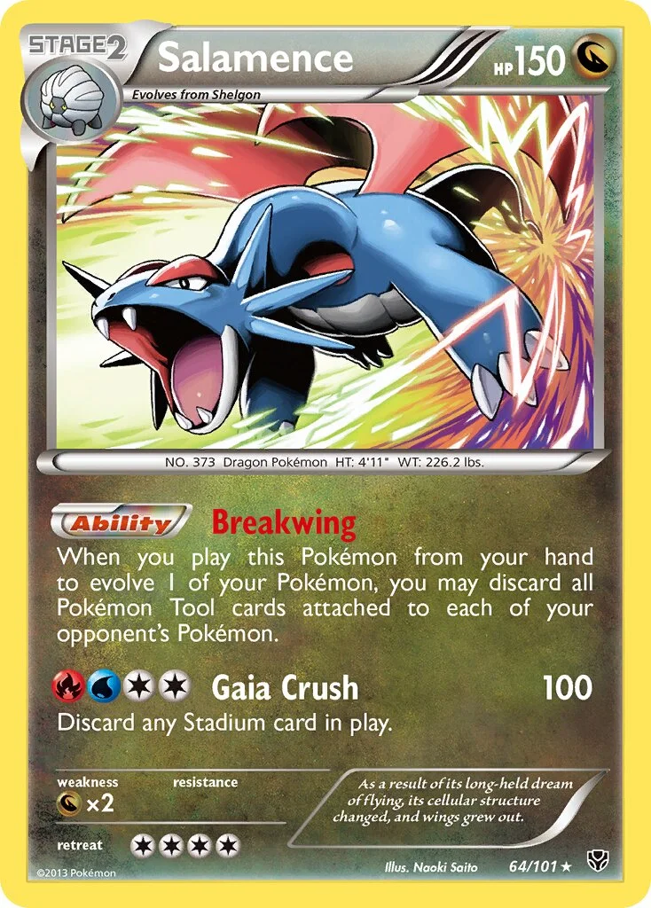 Salamence 「PLB 64/101」「EN」