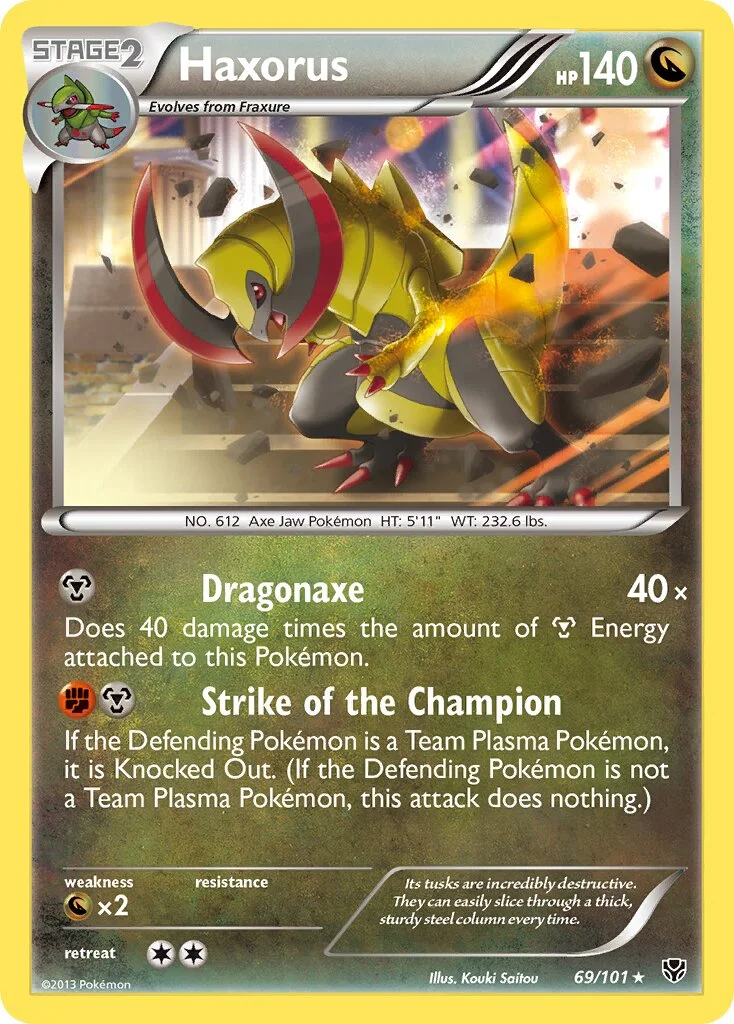 Haxorus 「PLB 69/101」「EN」