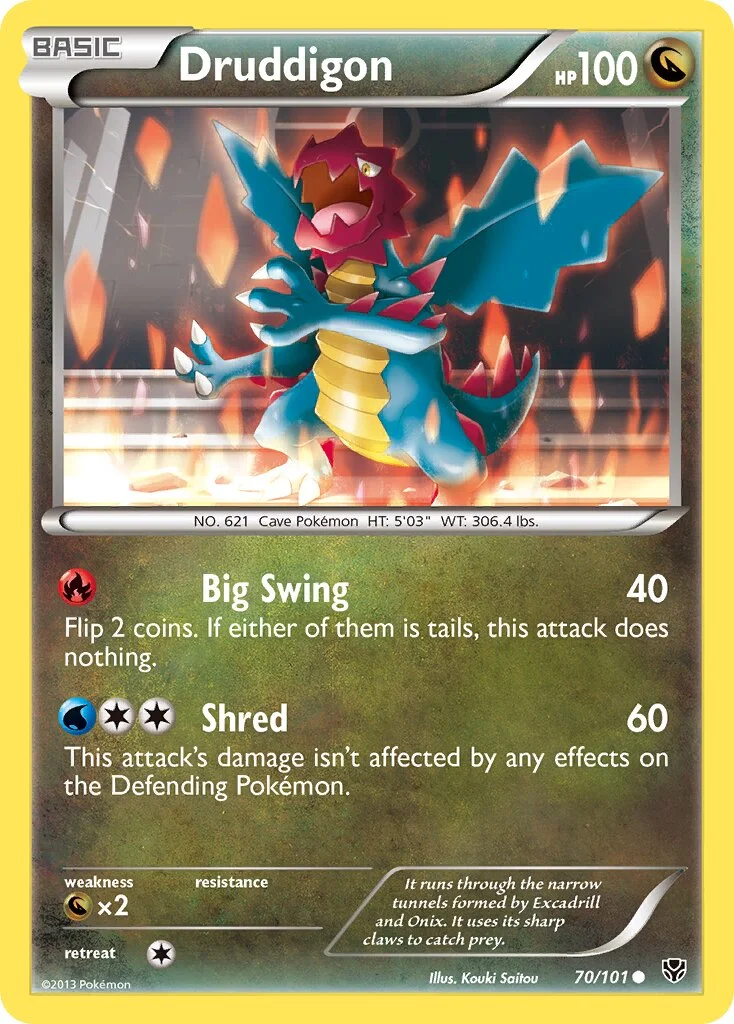 Druddigon 「PLB 70/101」「EN」