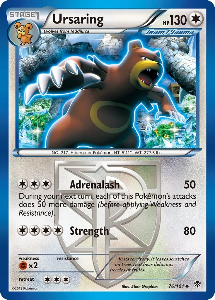 Ursaring 「PLB 76/101」「EN」